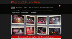 Desktop Screenshot of photoclublamottois.net